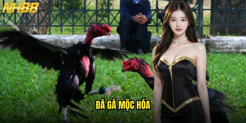 đá gà mộc hóa